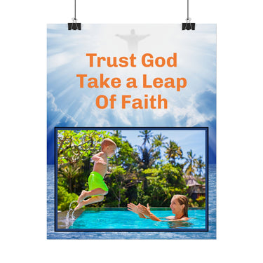 Poster, Leap of Faith